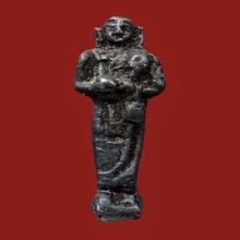 รูปหล่อพระสีวลีเรียกลาภ หลวงพ่อแฉ่งเนื้อเงิน  อุ้มบาตร