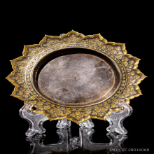 ถาดถมทองยุครัตนโกสินทร์