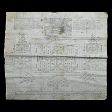 ผ้ายันต์สมเด็จฯ(โต) หลวงปู่นาค วัดระฆังฯ กรุงเทพฯ พ.ศ. 2495