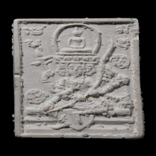 พระพุทธเหนือพรหม รุ้นพรหมเกศา ล.ป.ดู่ วัดสะแก ปี32