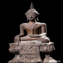 พระพุทธรูป สมัยอยุธยา ราชวงศ์บ้านพลูหลวง สวยเดิม