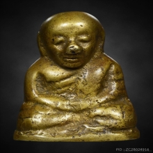 รูปหล่อหลวงพ่อเงินอาจารย์แจ๊ะพิมพ์เศียรบาตร