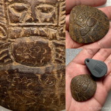 พระราหูกะลาแกะ หลวงปู่มหาตุ่ม เตมิโย จ.มหาสารคาม