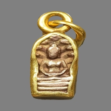 นาคปรกเจ้าคุณสนิท วัดท้ายตลาด เนื้อทองคำ