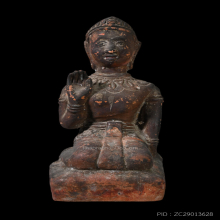 นางกวัก รุ่น 2 หลวงพ่อเต๋ วัดสามง่าม พิมพ์ฐานเตี้ย