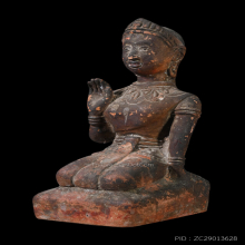 นางกวัก รุ่น 2 หลวงพ่อเต๋ วัดสามง่าม พิมพ์ฐานเตี้ย