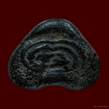 พระปิดตาหลวงปู่ศุข วัดปากคลองฯ พิมพ์พุงป่อง หลังยันต์