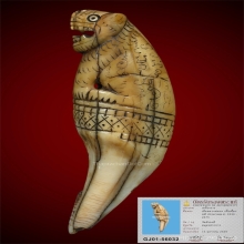 เสือหลวงพ่อนก วัดสังกะสี พร้อมบัตรรับรอง สมาคมพระเครื่องบูชา