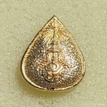 เหรียญทองคำ หลวงพ่อวัดไร่ขิง พิมพ์เล็กหลัง ภปร 