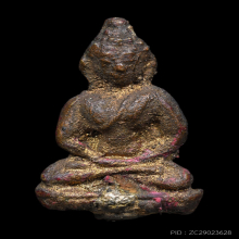 พระชัยวัฒน์หลวงปู่บุญ วัดกลางบางแก้ว พิมพ์ชะลูด