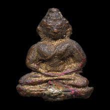 พระชัยวัฒน์หลวงปู่บุญ วัดกลางบางแก้ว พิมพ์ชะลูด