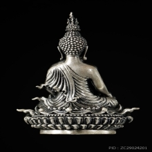 กริ่งพระพุทธประทานยศบารมี เนื้อเงิน พิมพ์เล็ก อ.เฉลิมชัย