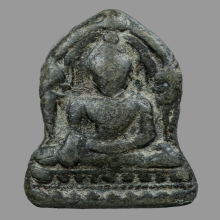 พระพุทธชินราชใบเสมา กรุวัดพระศรีฯ เนื้อชินเงิน