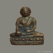 รูปหล่อโบราณพระศรีอริยเมตไตร วัดไลย์