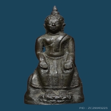 รูปหล่อพระพุทธปางทรงรับมธุปายาส หลวงพ่อแฉ่ง พร้อมทอง