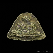 พระผงพรายกุมาร พิมพ์เจริญพร หลังแหนบ หลวงปู่ทิม วัดละหารไร่