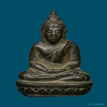 รูปหล่อพระพุทธปางสมาธิ หลวงพ่อแฉ่ง พร้อมทอง 