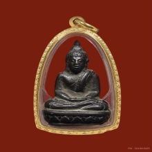 รูปหล่อพระพุทธปางสมาธิ หลวงพ่อแฉ่ง พร้อมทอง 