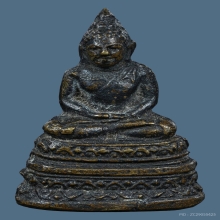 พระกริ่งวัดราชบพิตร พิมพ์ฐานสูง เนื้อทองผสม ปี2491 จ.กรุงเทพ