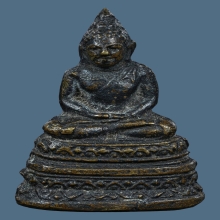 พระกริ่งวัดราชบพิตร พิมพ์ฐานสูง เนื้อทองผสม ปี2491 จ.กรุงเทพ