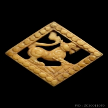 LION OF LUANG-POR-DERM , NONG-POH TEMPLE , IVORY