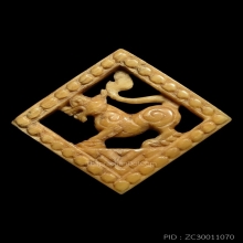 LION OF LUANG-POR-DERM , NONG-POH TEMPLE , IVORY