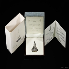 กริ่งพระพุทธประทานยศบารมี เนื้อเงิน พิมพ์ใหญ่ อ.เฉลิมชัย