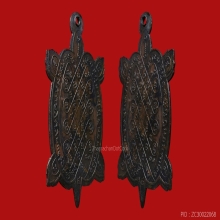 เหรียญเต่า หลวงปู่หลิว รุ่น 1 ปี 2516 เนื้อนวะโลหะ ( 2 )