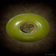 น้ำเต้าดูดทรัพย์ หลวงพ่อสดวัดปากน้ำ รุ่นแรก สีเขียวหายาก