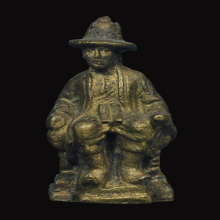 รูปหล่อโบราณสมเด็จพระเจ้าตากสินเจ้าคุณศรี(สนธิ์) พศ.2493