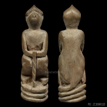 ลิง หลวงพ่อดิ่ง วัดบางวัว เนื้อไม้พุดซ้อน ( องค์ที่ 2 )