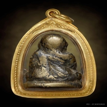 รูปหล่อหลวงพ่อเงิน รุ่นแรก วัดท้ายน้ำ ปี 2481