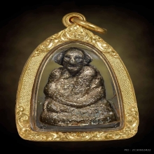 รูปหล่อโบราณหลวงพ่อเขียน หน้าลิงใหญ่วัดถ้ำขุนเณร