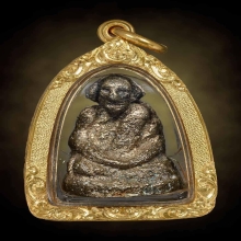 รูปหล่อโบราณหลวงพ่อเขียน หน้าลิงใหญ่วัดถ้ำขุนเณร