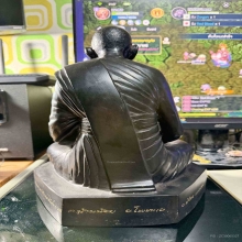 รูปหล่อหลวงพ่อเงิน วัดบางคลาน หน้าตัก 9นิ้ว สูงเกือบ12นิ้ว 