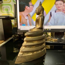 รูปหล่อหลวงพ่อโสธรหน้าตัก 7 นิ้วสูง 12 นิ้วครึ่ง ปี 2536