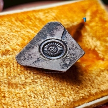 รูปหล่อ เนื้อเงิน หลวงพ่อแพ วัดพิกุลทอง สิงห์บุรี