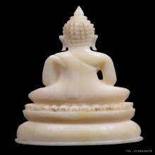 พระบูชาสมัยรัชกาล พิมพ์สมาธิ เนื้องาแกะ ขนาดห้อยคอ