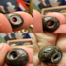 เม็ดประคำหลวงปู่เอี่ยม วัดสพานสูง เเกนตะกั่วถ้ำชา (เนื้อA)