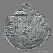 เหรียญรุ่นแรกฤาษีเบิกไพร วัดสุทัศน์ ปี2460