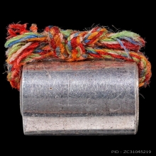  ตะกรุดลูกอมหลวงพ่อหยอด  เนื้อเงิน เลี่ยมทอง