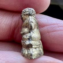 พระสังกัจจายน์หล่อโบราณ วัดกัลยา สวยเดิมมากหายาก