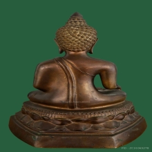 พระบูชาเชียงแสนสิงห์หนึ่ง 5 นิ้ว วัดเกาะวาลุการาม จ.ลำปาง