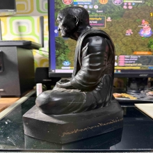 รูปหล่อหลวงพ่อเงิน วัดบางคลาน หน้าตัก 9นิ้ว สูงเกือบ12นิ้ว