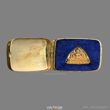 พระสมเด็จนางพญา สก ปี 2535 เนื้อทองคำ พิมพ์ใหญ่