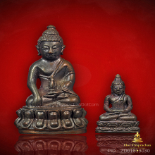 พระกริ่งพระชัยวัฒน์ศรีอยุธยา หลวงพ่อเอื้อน นวะโลหะก้นทองแดง