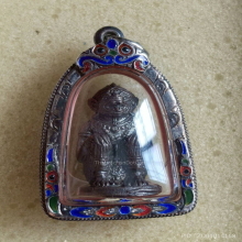 หนุมาน หลวงปู่หงษ์ วัดเพชรบุรี เนื้อสัมฤทธิ์ ปี 53