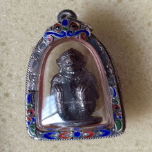 หนุมาน หลวงปู่หงษ์ วัดเพชรบุรี เนื้อสัมฤทธิ์ ปี 53