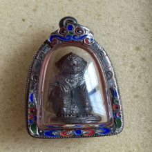 หนุมาน หลวงปู่หงษ์ วัดเพชรบุรี เนื้อสัมฤทธิ์ ปี 53