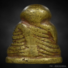 รูปหล่อโบราณหลวงพ่อเงินอาจารย์แจ๊ะพิมพ์เศียรโต